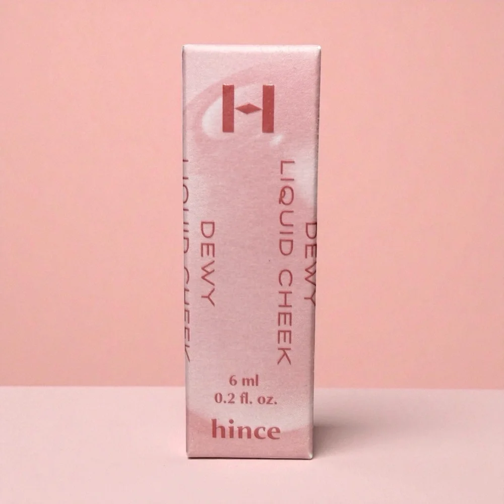 Hince Dewy Liquid Cheek Blush Husky Mauve For A Radiant Water Glow 0.2 fl oz NIB